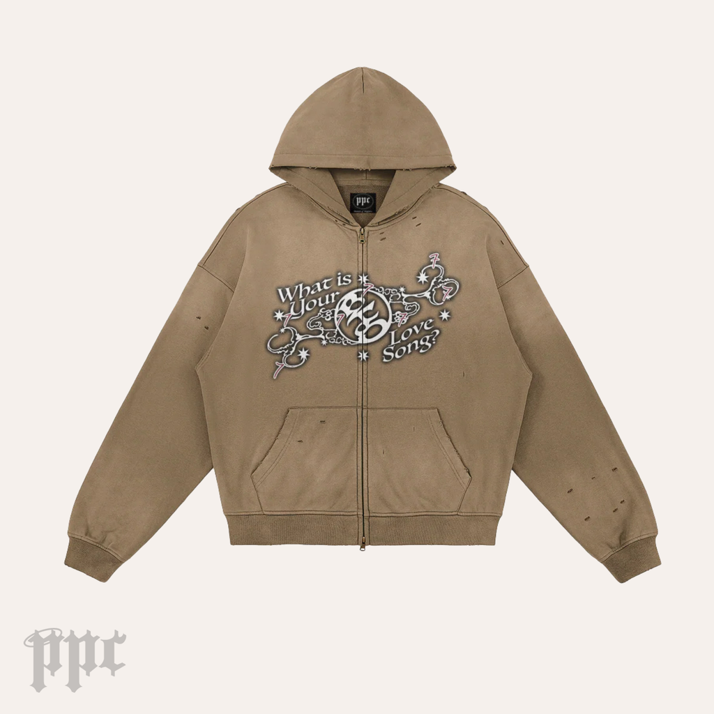 Arirang Starry Seven Zip Hoodie – Private Paradise Co.