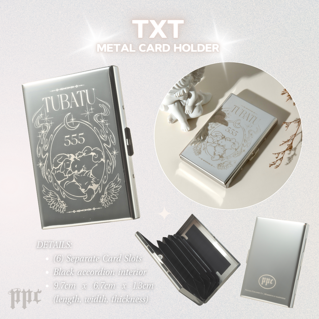 TXT Weverse Card カードウォレット 付属トレカ付き TXT Metal Cardholder – Private Paradise Co.