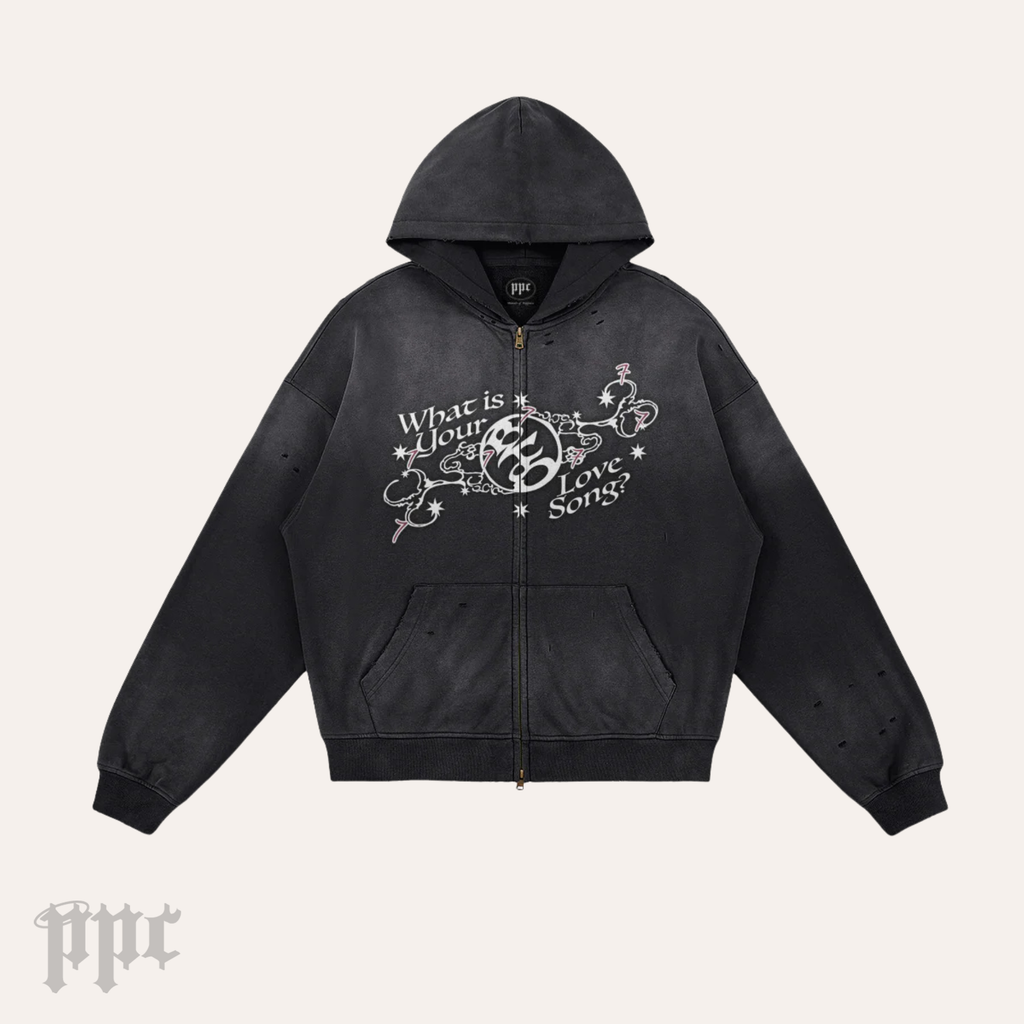 Arirang Starry Seven Zip Hoodie – Private Paradise Co.