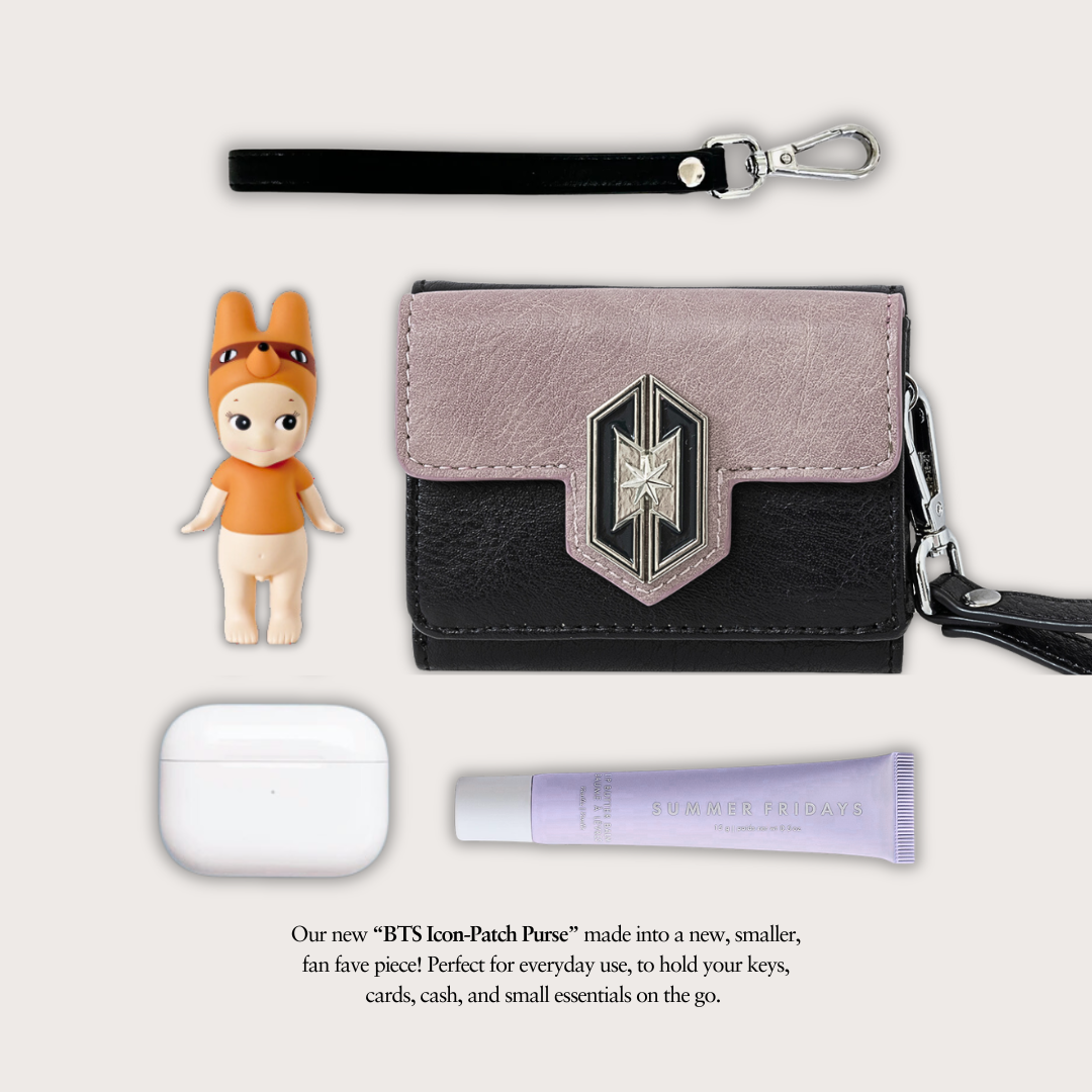 BTS Icon-Patch Wallet – Private Paradise Co.