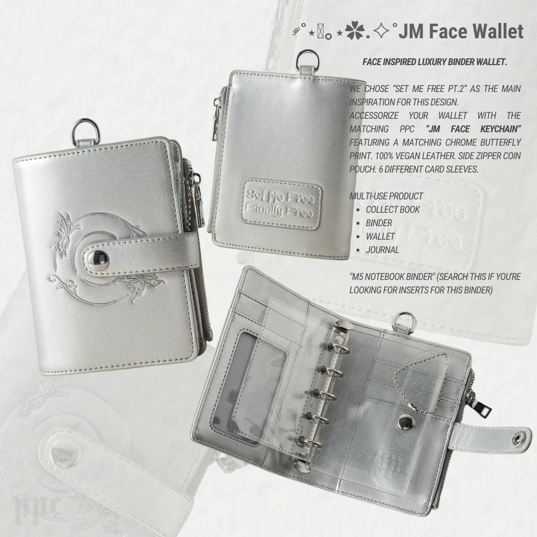 Home JM Face Binder Wallet
