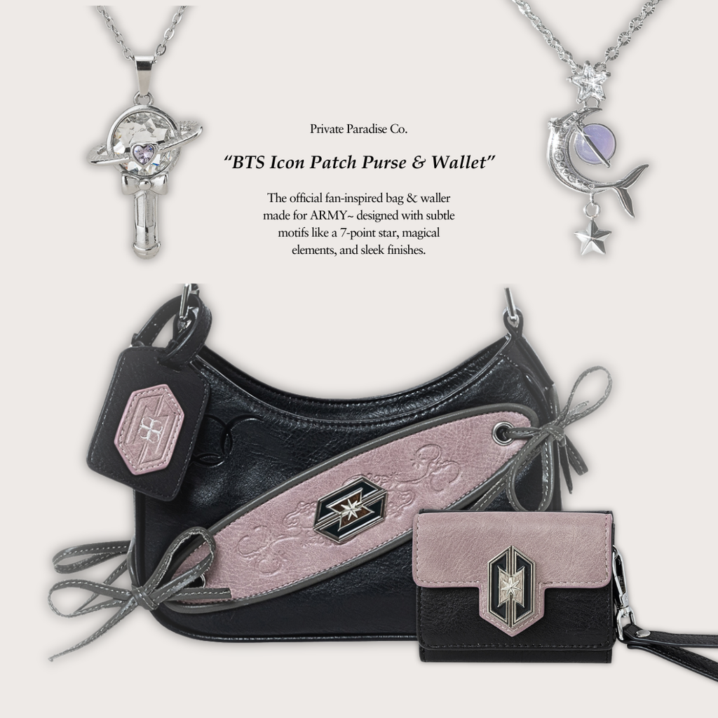 BTS Icon-Patch Wallet – Private Paradise Co.
